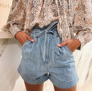 Isabel Marant Etoile Marius Denim Shorts